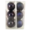 BALLS BOXED 12PC 60MM ROYAL BLUE SHINY/ MATT