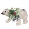 BEAR BIRCH LOOK 9″X4″X5″ WHITE/BLACK PLAISCARF