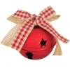 BELLRED 3.5″/80MM RED W/ PLAID RIBBON