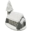 BIRCH LOOK CHURCH 10″x9.5″ SNOW ROOF LED LIGHT-UP W/ TIMER