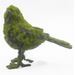 BIRD GREEN MOSS 6.5″x5.5″ STANDING
