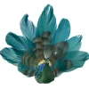 BIRD PEACOCK TEAL 7″ W/CLIP