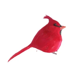 BIRD RED CARDINAL 3″ W/ CLIP