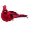 BIRD RED CARDINAL 7″ W/ CLIP