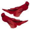 BIRD RED CARDINAL 8″ W/ CLIP 2/S