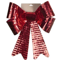 BOW RED SEQUIN 14″ X 20″