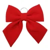 BOW SPONGE/FABRIC 13.5″ RED