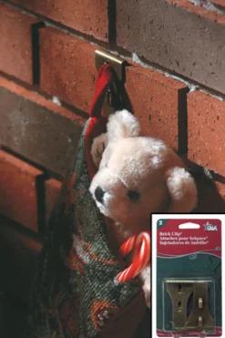 BRICK CLIPS STANDARD 2/PK