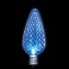 BULB LED REPL. O/D C9 BLUE ( 5 LED )