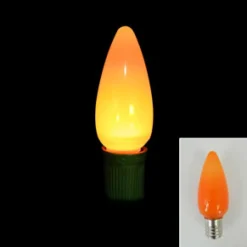BULB LED REPL. O/D C9/OPAQUE ORANGE (5 LED )