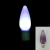 BULB LED REPL. O/D C9/OPAQUE PURPLE (5 LED )