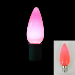 BULB LED REPL. O/D C9/OPAQUE PINK (5 LED )