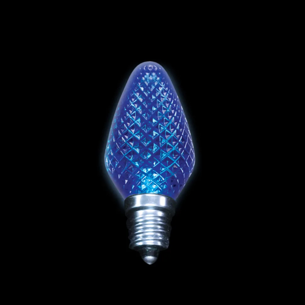 BULB LED REPL O/D SMD C7 BLUE (2 LED) DIMMABLE