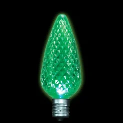 BULB LED REPL O/D SMD C9 GREEN (3 LED) DIMMABLE