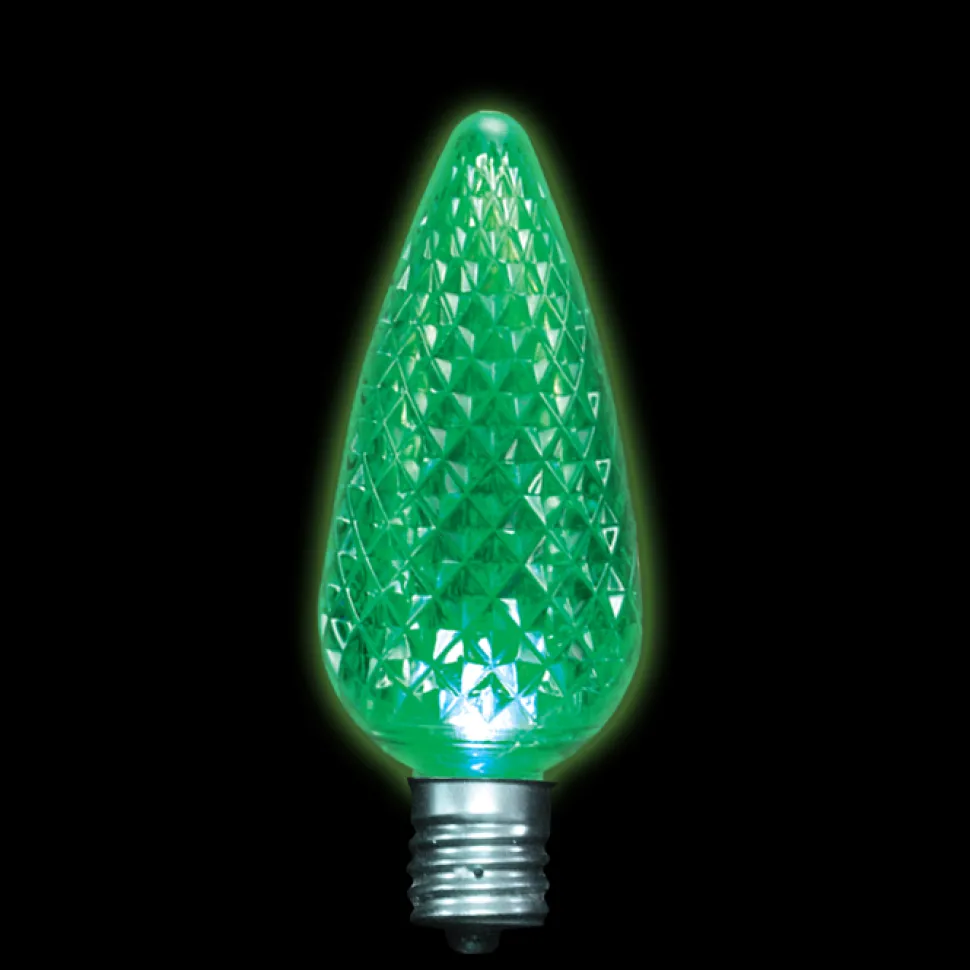 BULB LED REPL O/D SMD C9 GREEN (3 LED) DIMMABLE
