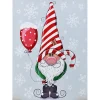CANVAS 12″X16″ 30 FIBERS GNOME HOLDING BALLOON (TMR)