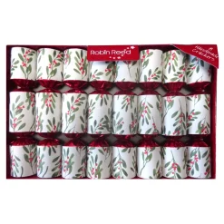 CHRISTMAS CRACKER DLX 8PCX8.5″ MISTLETOE W/ NOVELTY INSIDE