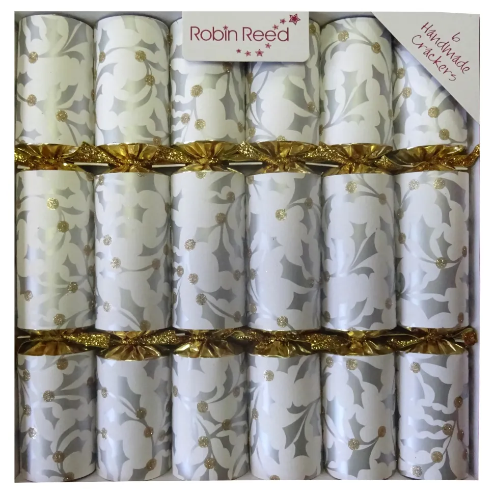 CHRISTMAS CRACKER PREMIUM 6PCX12″ PINEcone W/ PICCADILLY GIFT INSIDE