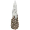 CONE TREE SNOW/ RATTAN 22″ NATURAL/BIRCH LOOK