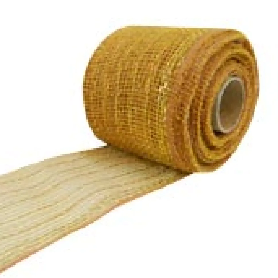 DECOR MESH 06″ X 20 YDS GOLD G/SPARKLE