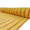 DECOR MESH 21″ X 10 YDS GOLD W/ RED STRIPE