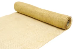 DECOR MESH 21″ X 10 YDS GOLD W/ JUTE