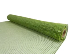 DECOR MESH 21″ X 10 YDS GREEN/ KHAKI FULL GLITTER