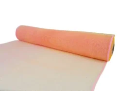 DECOR MESH 21″ X 10 YDS PINK/ GOLD SHIMMER