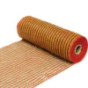 DECOR MESH 10.5″ X 10 YDS RES/ CHARTREUSE METALLIC