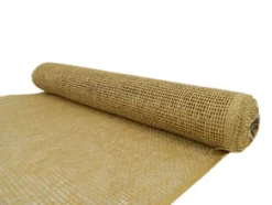 DECOR MESH 21″ X 5 YDS TAN BURLAP LOOK