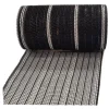 DECOR MESH 6”x10 YDS. BLACK W/ BLACK & WHITE METALLIC