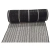 DECOR MESH 10x10 YDS LN BLACK W/ BLACK & WHITE METALLIC