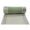 DECOR MESH 10x10 YDS LN MINT W/ SILVER & WHITE METALLIC