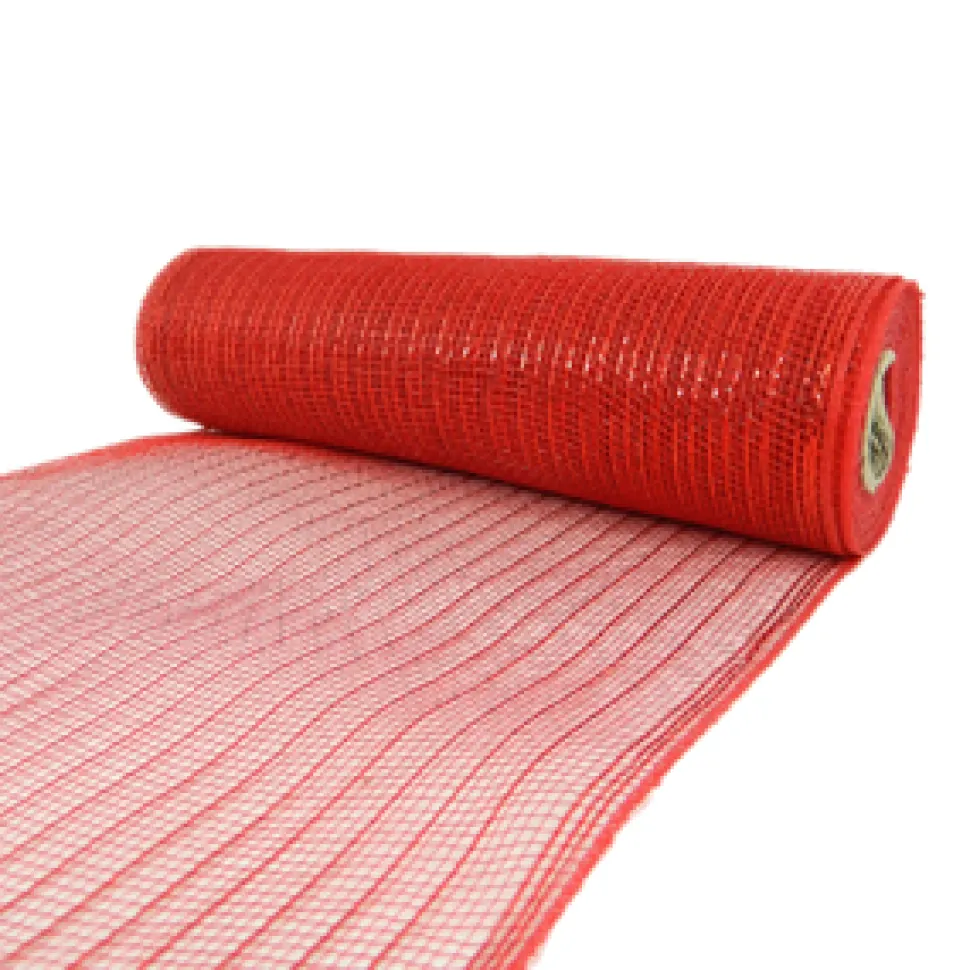 DECOR MESH 10.5″x10 YDS SP RED SPARKLE