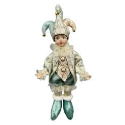 DOLL STANDING 18″ MINT/GOLD