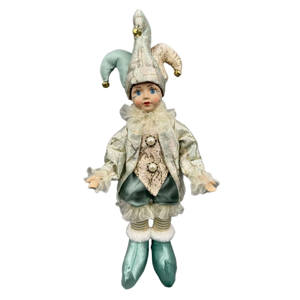 DOLL STANDING 18″ MINT/GOLD