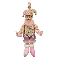 DOLL STANDING 18″ PINK/GOLD