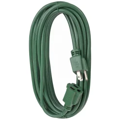 EXT. CORD O/D 16/3 1-OUTLET 25′ GREEN