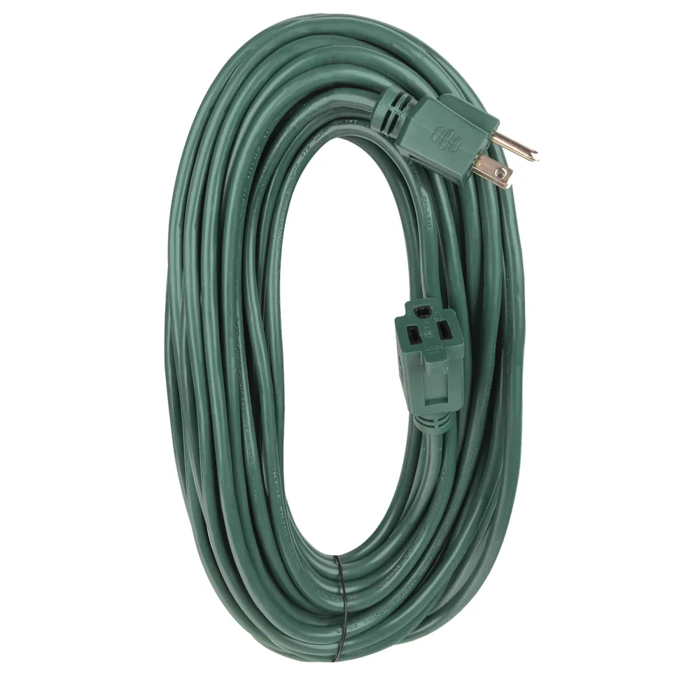 EXT. CORD O/D 16/3 1-OUTLET 50′ GREEN