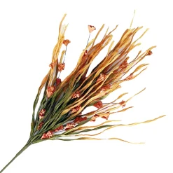 FALL SPRAY HUSK W/ FLOWERS 27.5″ ORANGE/MULTI