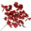 FALL SPRAY MAPLE LEAF 43.25” RED