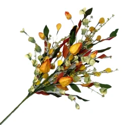 FALL SPRAY MIXED LEAF W/ MINI CLUSTER BERRIES 31.5″ ORANGE/MULTI