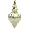 FINIAL 150MM/6″ SHINY GOLD RIBBED