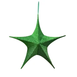 FOLDING SHIMMER STAR 16″ GREEN