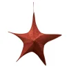 FOLDING SHIMMER STAR 43″ RED