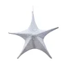FOLDING SHIMMER STAR 32″ SILVER