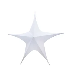 FOLDING SHIMMER STAR 32″ WHITE