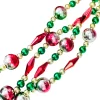 GARLAND ASST. BEAD 96″/8FT (1.8M) RED/ GREEN/ GOLD (8/18/20MM)