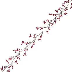 GARLAND BERRY 60″ RED COUNTRY BERRY