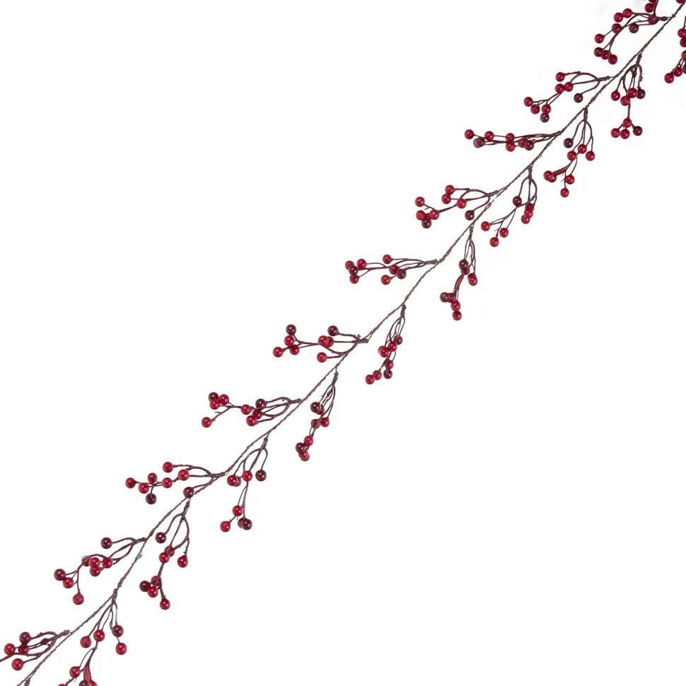 GARLAND BERRY 60″ RED COUNTRY BERRY